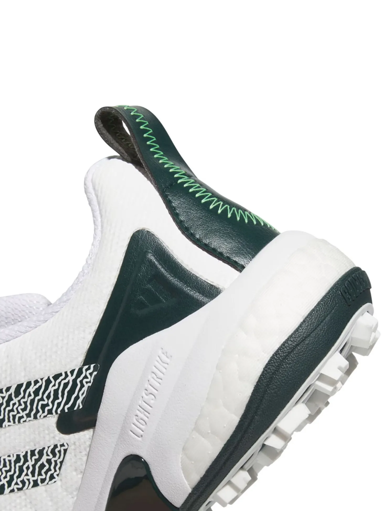 adidas Codechaos 25 Spikeless Golf Shoes - Ftwr White/Aurora Ivy/Lime Burst