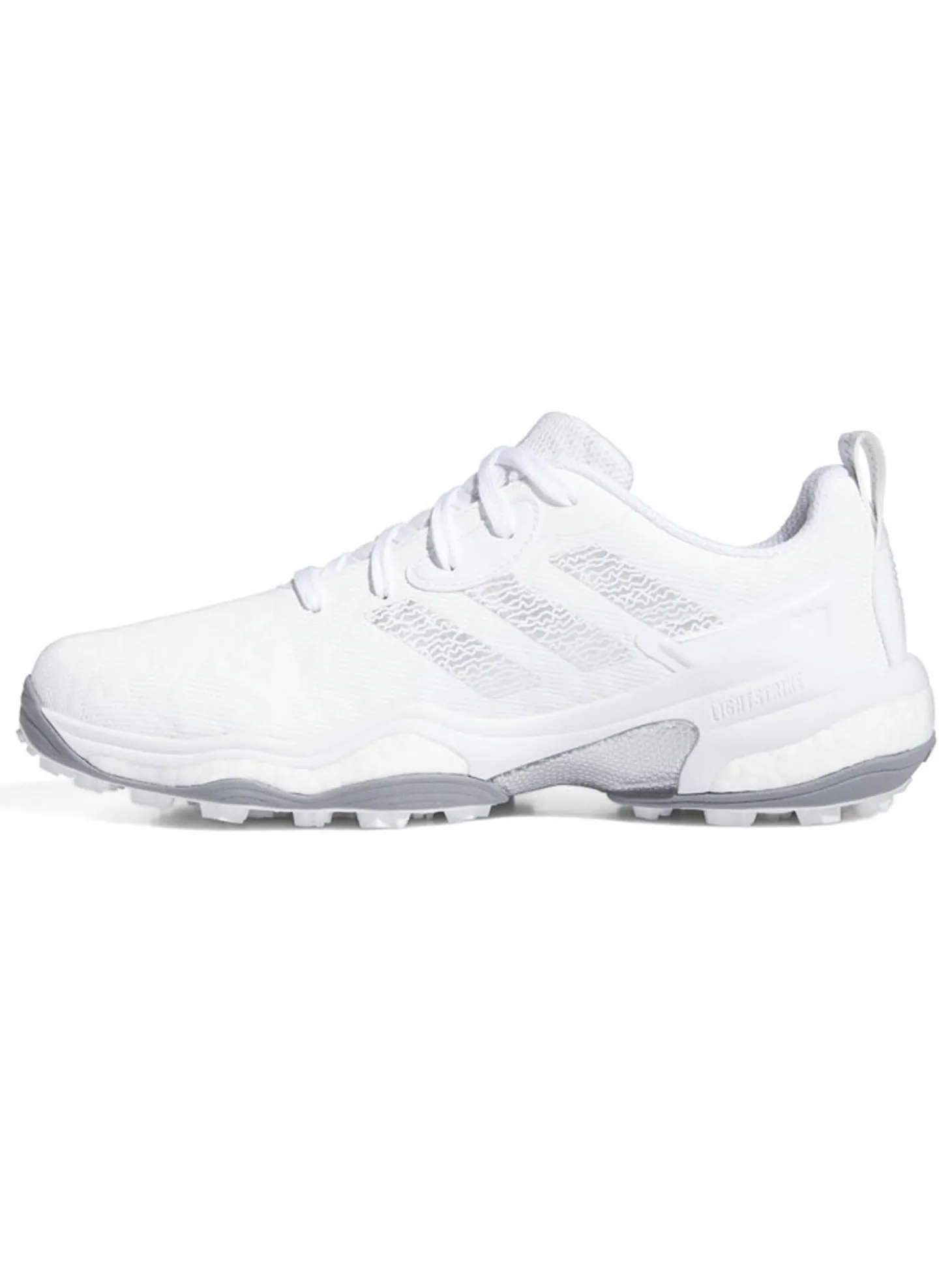adidas Codechaos 25 Spikeless Golf Shoes - Ftwr White/Silver Met./Grey Two