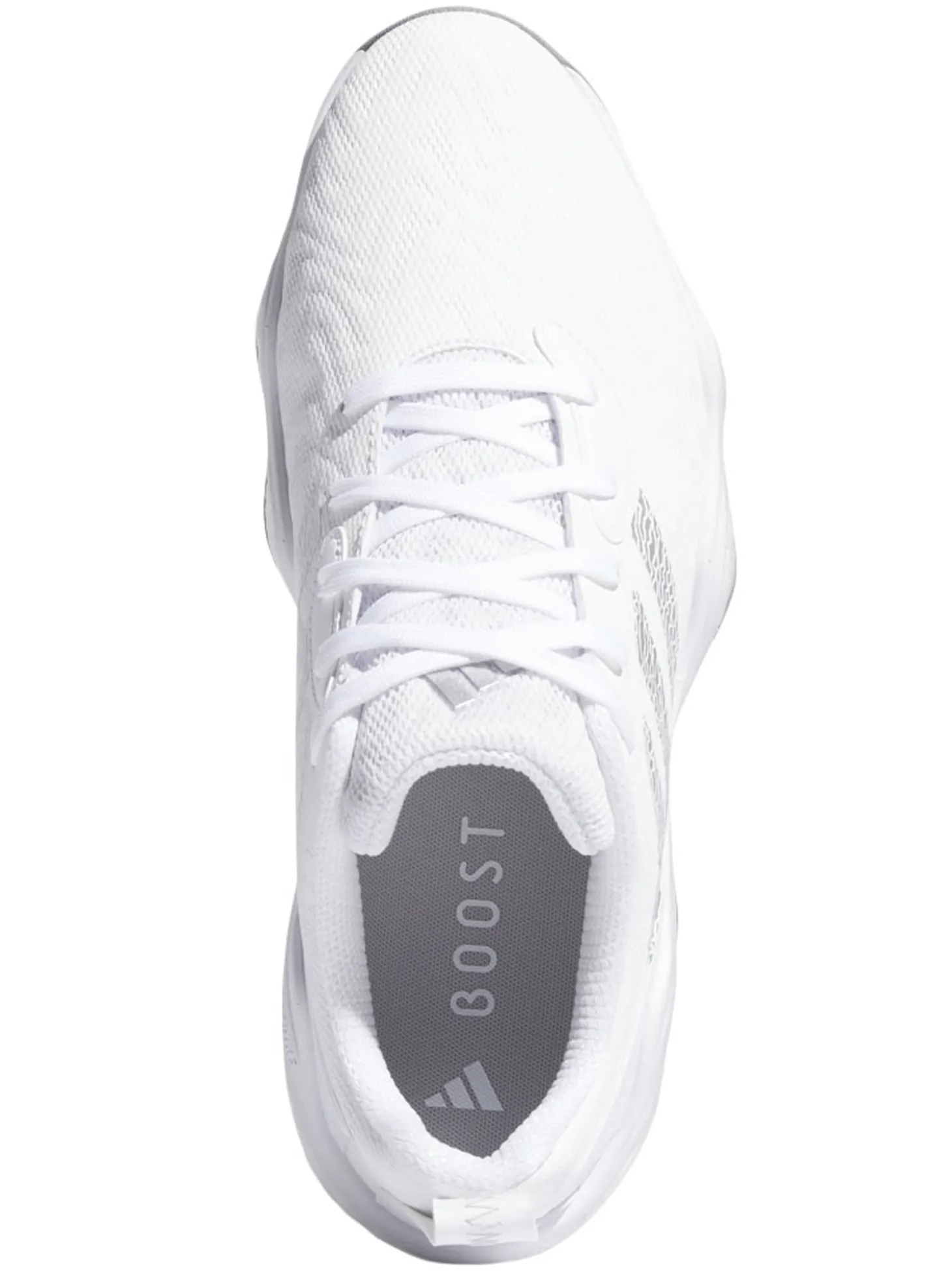 adidas Codechaos 25 Spikeless Golf Shoes - Ftwr White/Silver Met./Grey Two