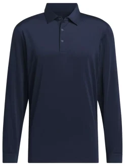 adidas Core Long Sleeve Polo Shirt - Collegiate Navy