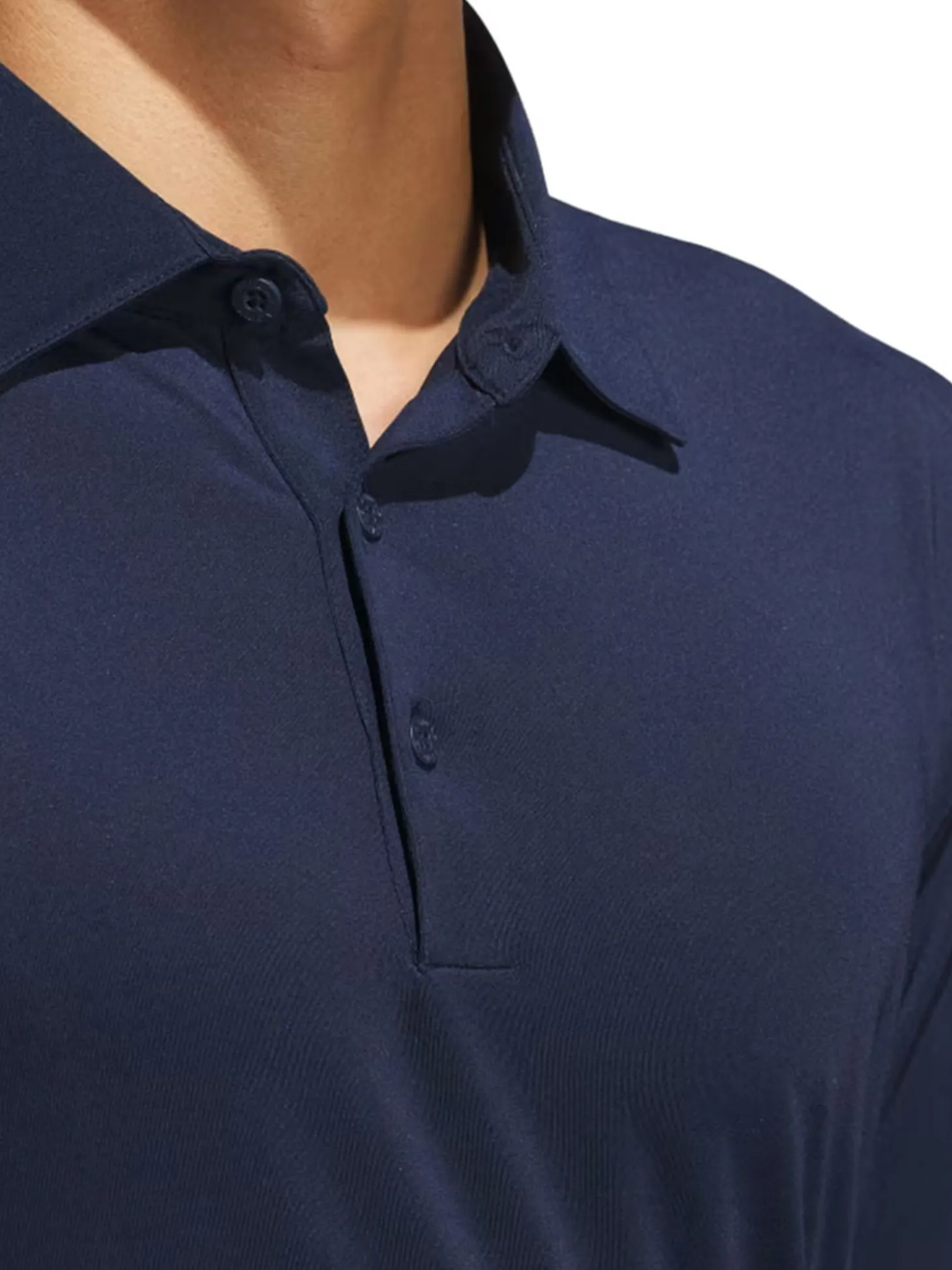 adidas Core Long Sleeve Polo Shirt - Collegiate Navy