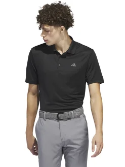 adidas Core Performance PrimeGreen Polo Shirt - Black