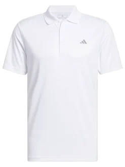 adidas Core Performance PrimeGreen Polo Shirt - White