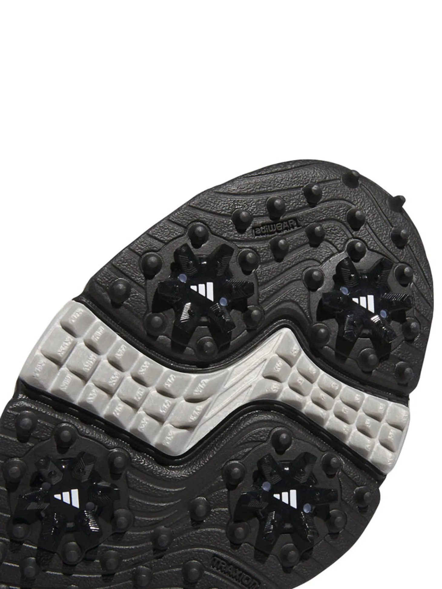 adidas Golflite Max 24 Golf Shoes (Wide Fit) - Core Black/Silver Met/Dark Silver