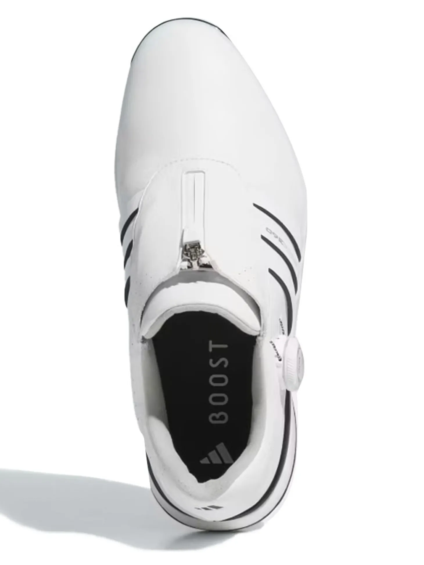 adidas Tour360 24 BOA Boost Golf Shoes (Wide Fit) - Ftwr White/Ftwr White