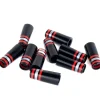 BB&F Co Ferrule 1.3 Inch - Scarlet + Silver (10 Pack)