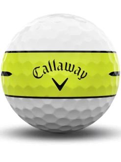 Callaway Chrome Soft 360 Yellow Stripe Golf Balls