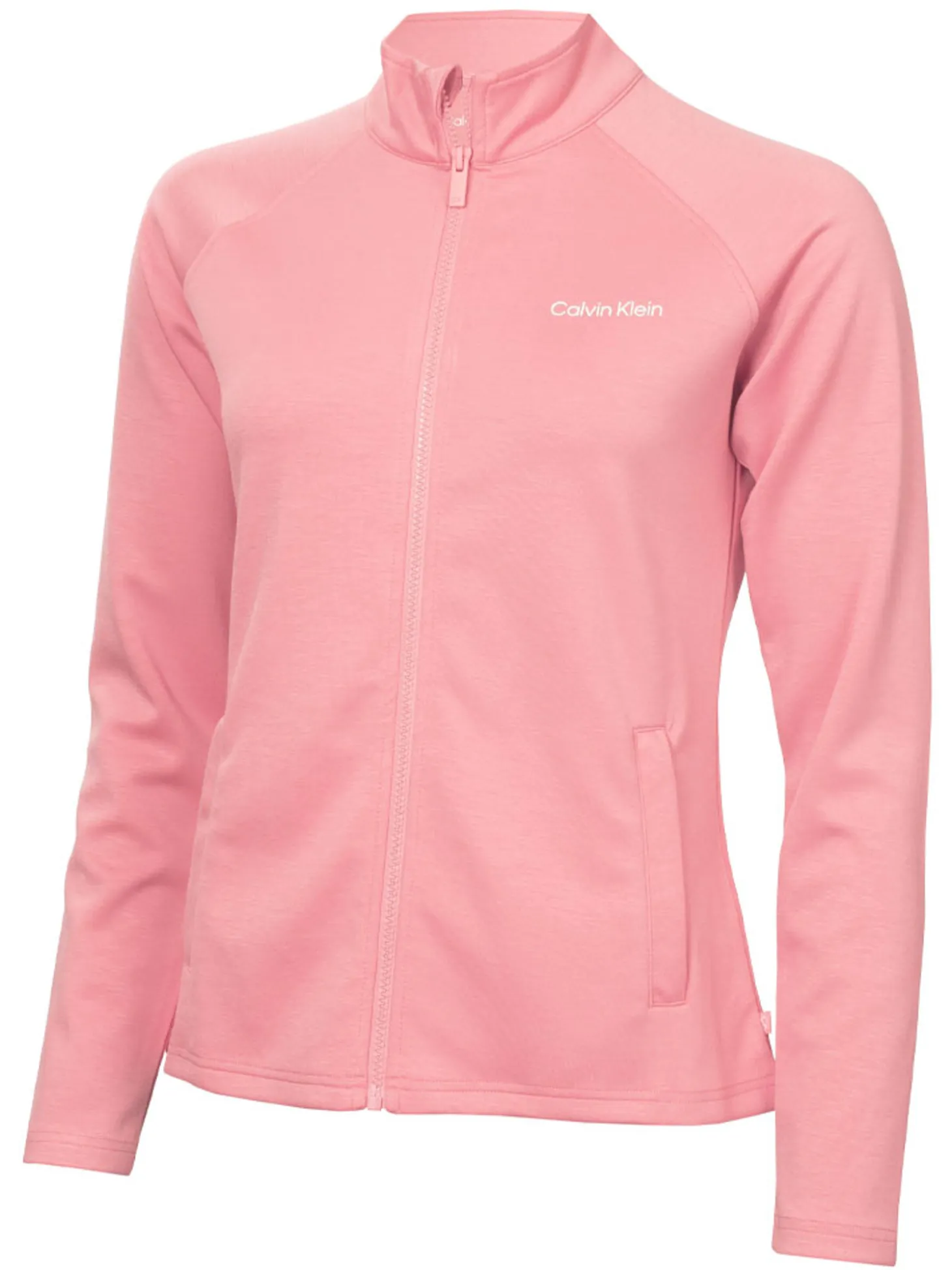 Calvin Klein Womens Blanco Full Zip Jacket - Powder Pink
