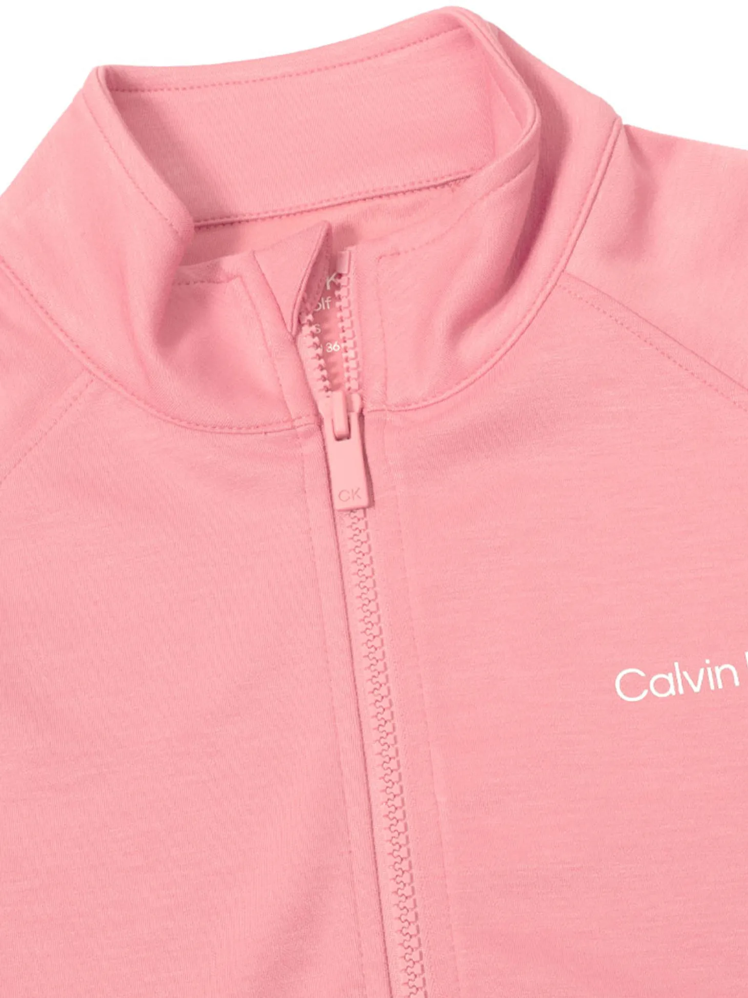 Calvin Klein Womens Blanco Full Zip Jacket - Powder Pink