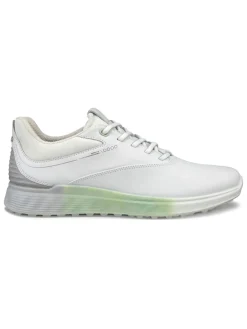 Ecco Women's S-Three Golf Shoes - White/Matcha