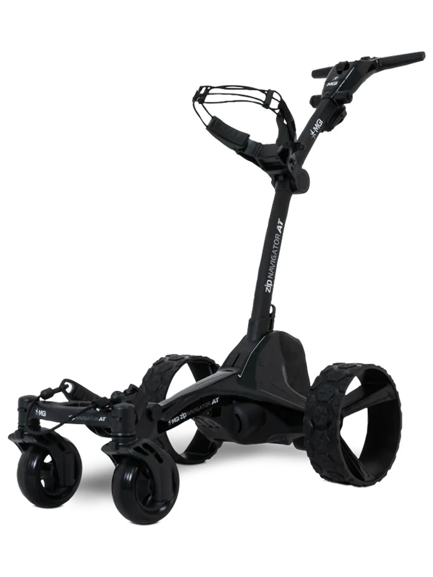 MGI Zip Navigator All Terrain 2024 Motorised Golf Buggy - Black