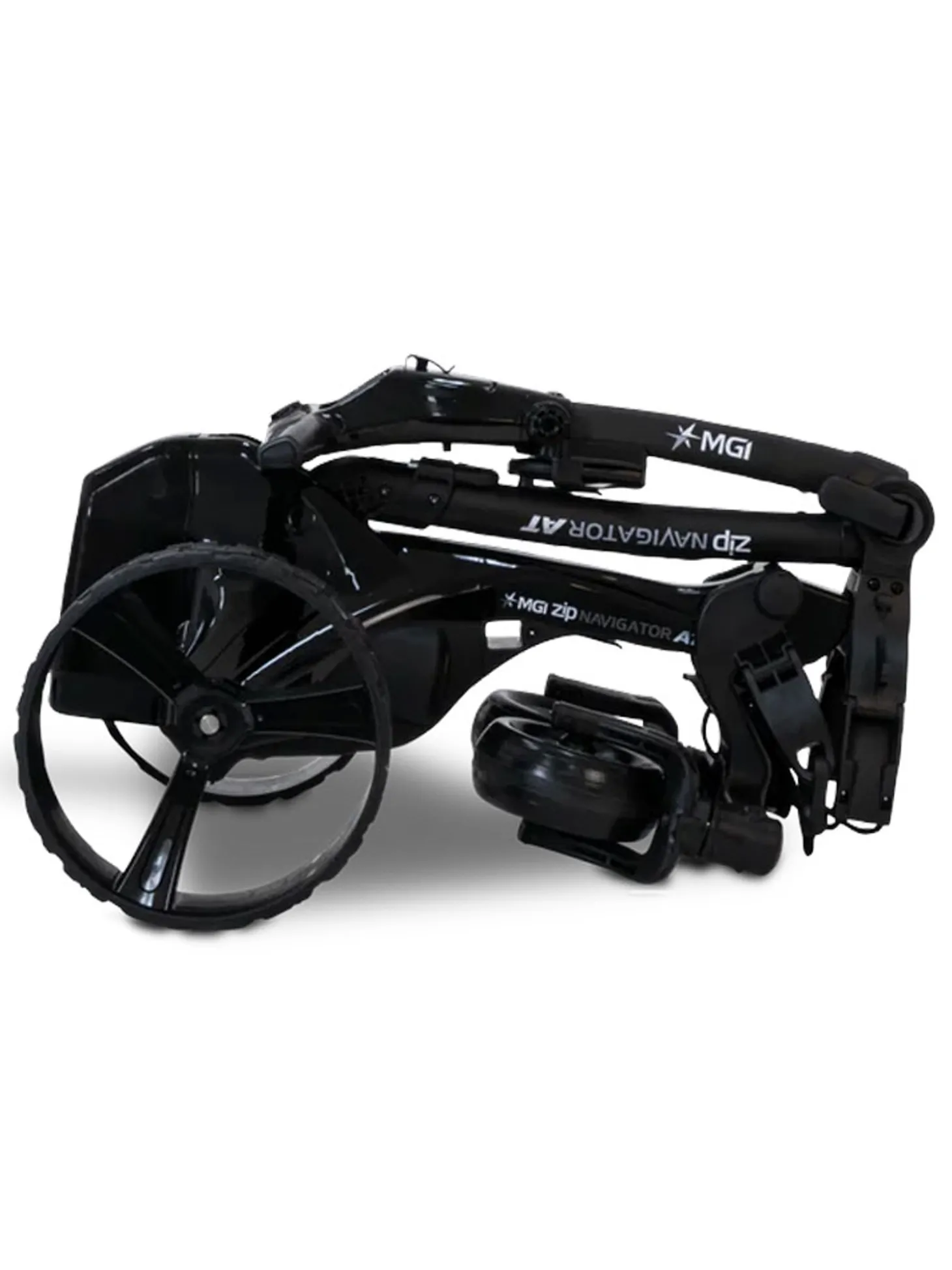 MGI Zip Navigator All Terrain 2024 Motorised Golf Buggy - Black