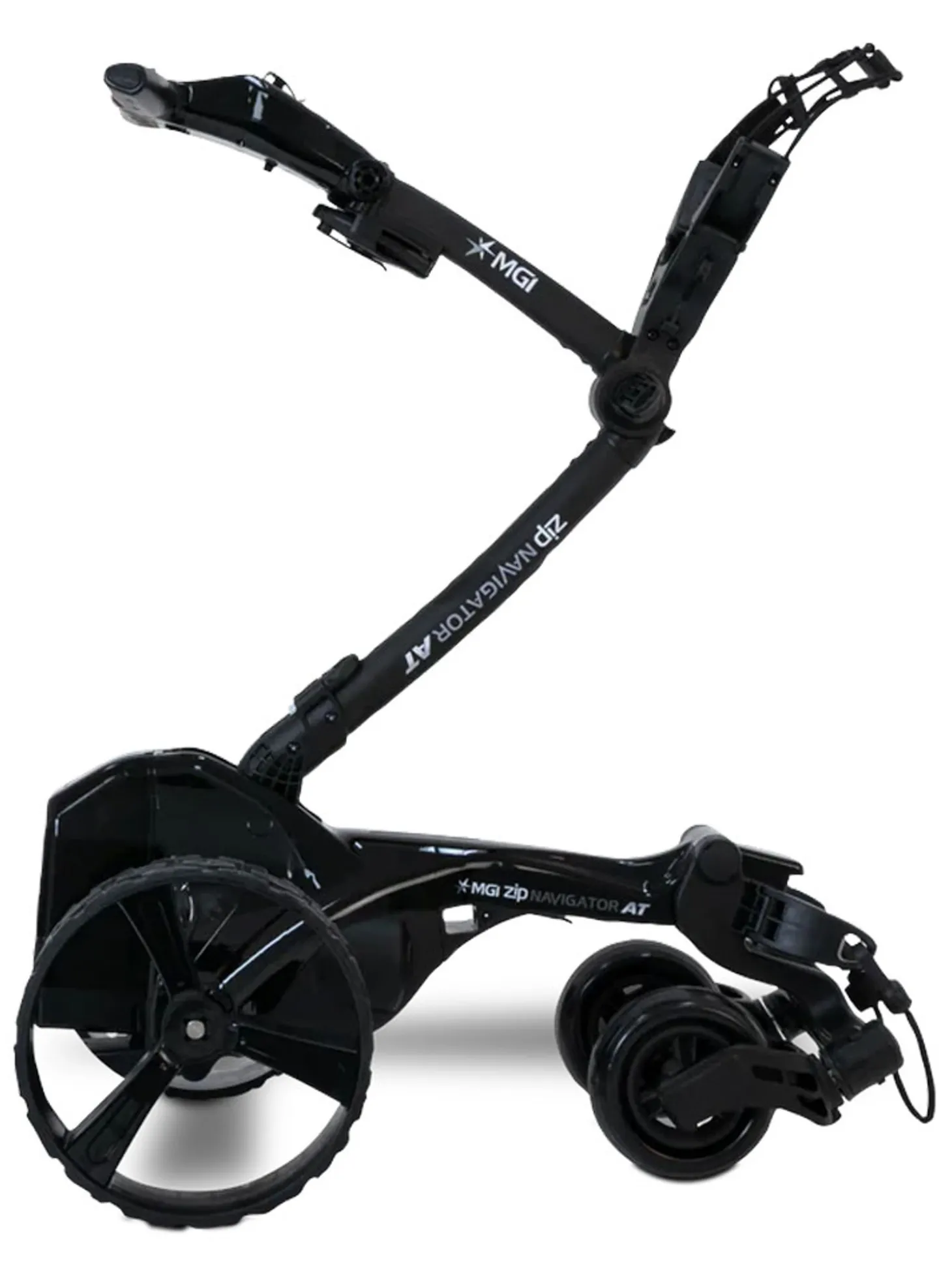 MGI Zip Navigator All Terrain 2024 Motorised Golf Buggy - Black