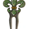 Navika Crystal Divot Tool Green