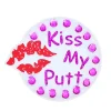 Navika Swarovski Crystal Kiss My Putt Marker
