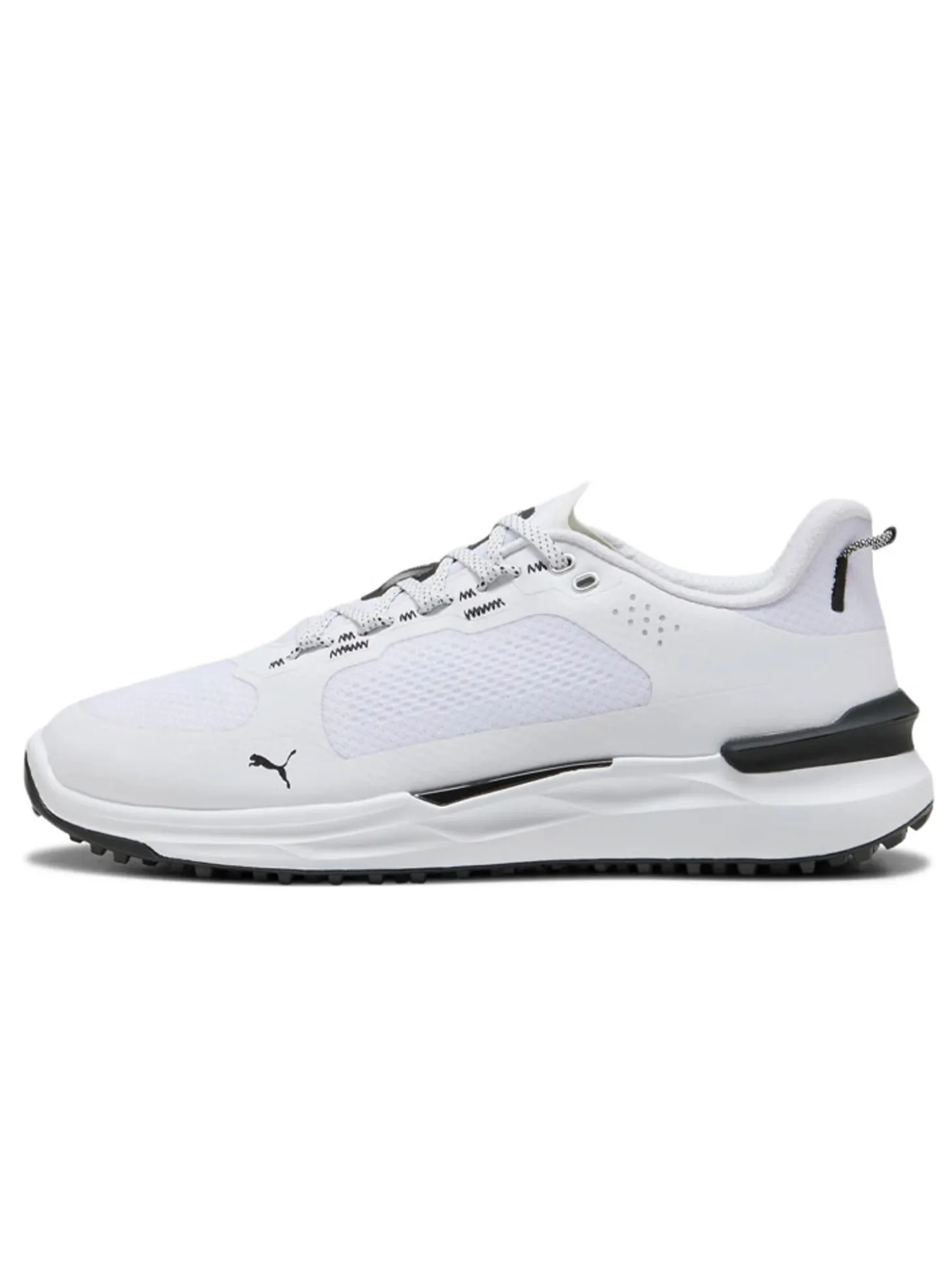 Puma IGNITE Elevate X Spikeless Golf Shoes - Puma White/Puma Black/Puma White