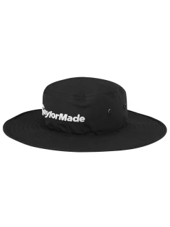 TaylorMade Metal Eyelet Bucket Hat - Black