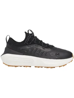 Under Armour HOVR Phantom Fore Golf Shoes - Black/Metallic Gun Metal